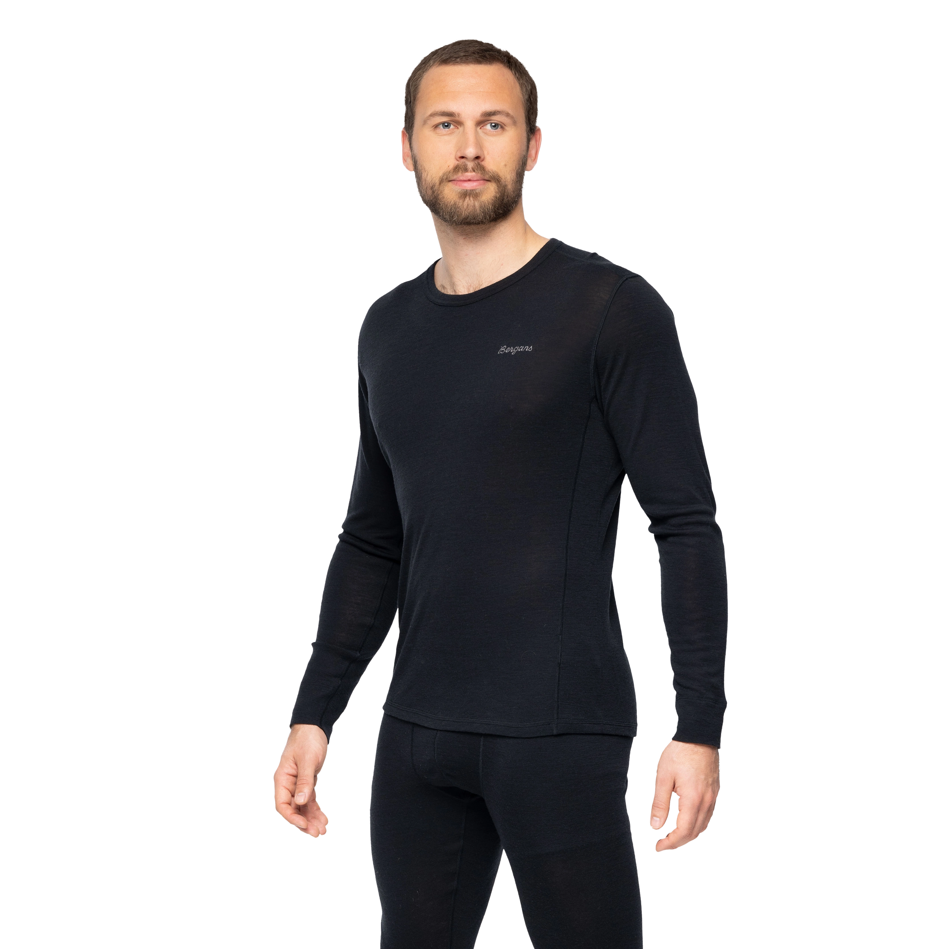 Inner:Dual Merino Long Sleeve Men Black