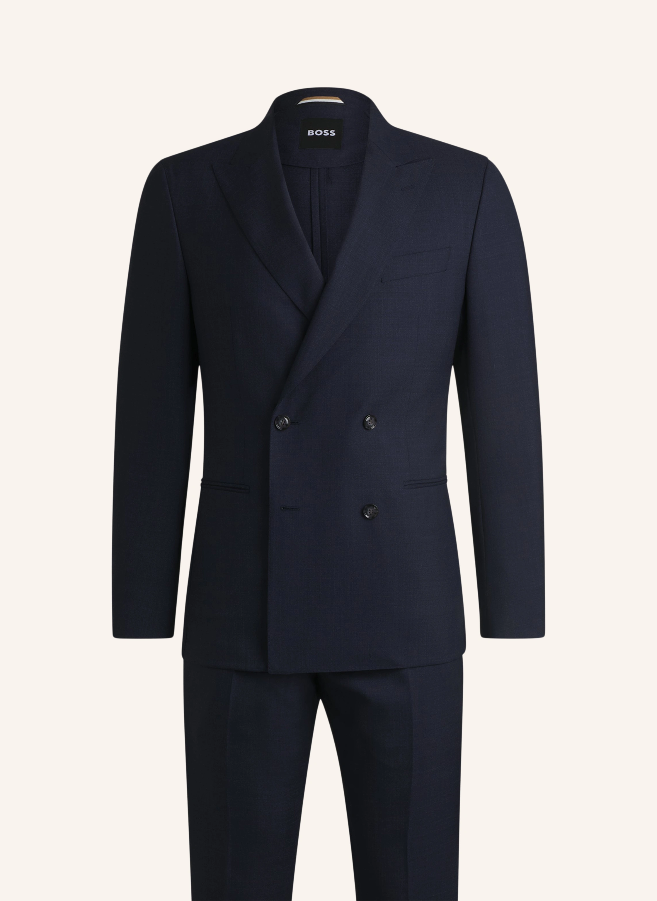BOSS Business Anzug C-HUGE-2PCS-DB-252 Relaxed Fit