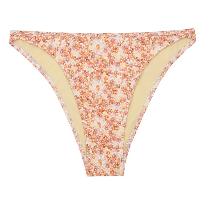 Nénés Bas de Maillot Yucca Imprimé Fleurs | Orange