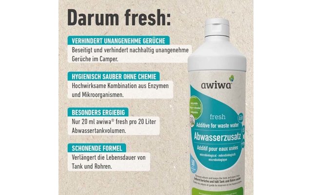 Awiwa Fresh Abwasserzusatz 1 Liter