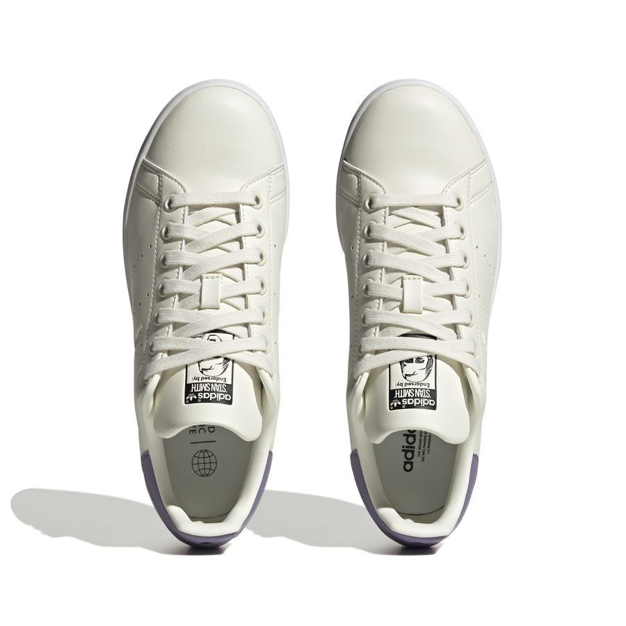 adidas Originals Chaussures Stan Smith - Blanc/Violet/Noir Femme
