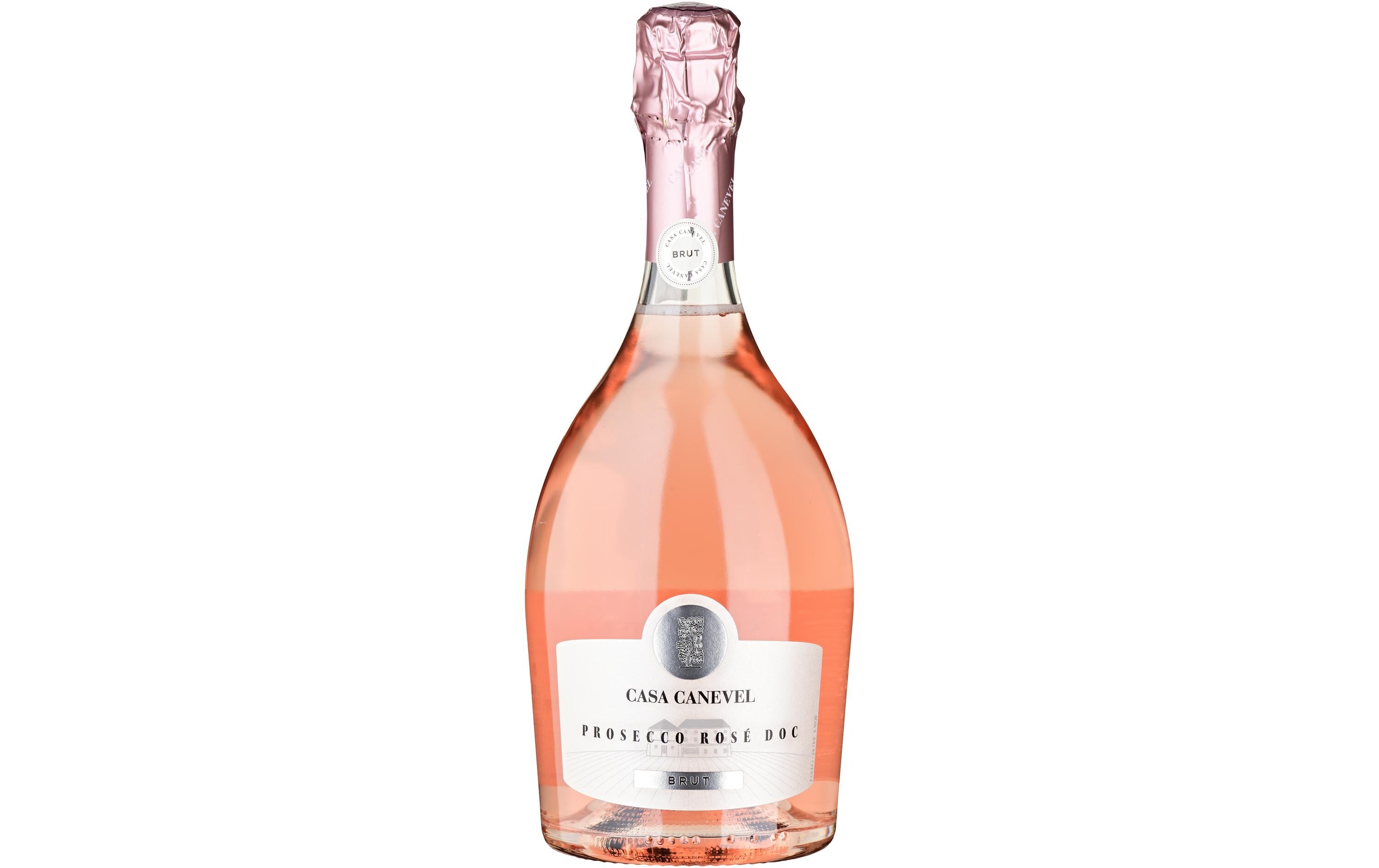 Prosecco Rosé doc Casa Canevel 0.75 lFruchtiger Rosé-Schaumwein aus Italien