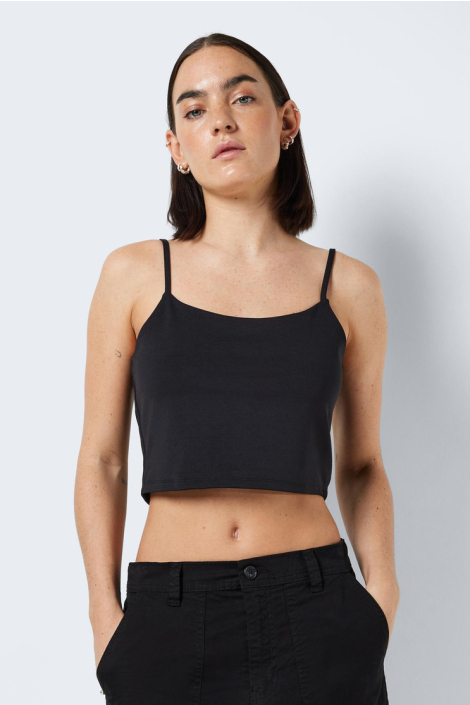 Noisy may zwarte dames top