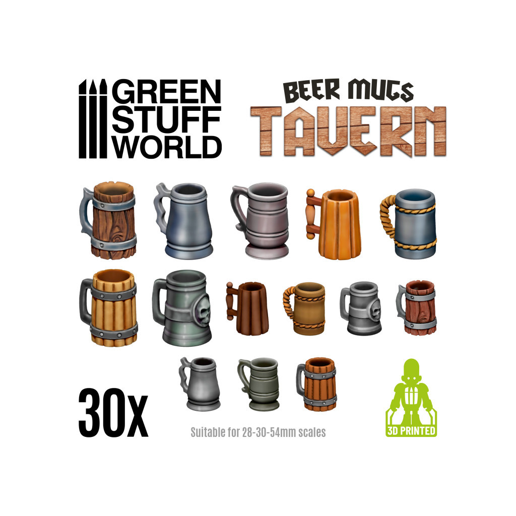 Chopes de bière - Taverne