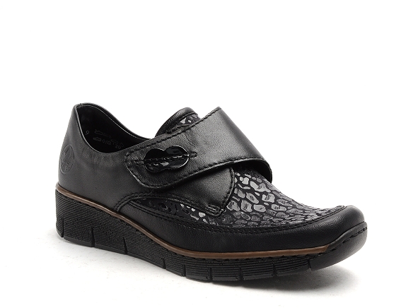 Rieker basses femme 537c0 noir