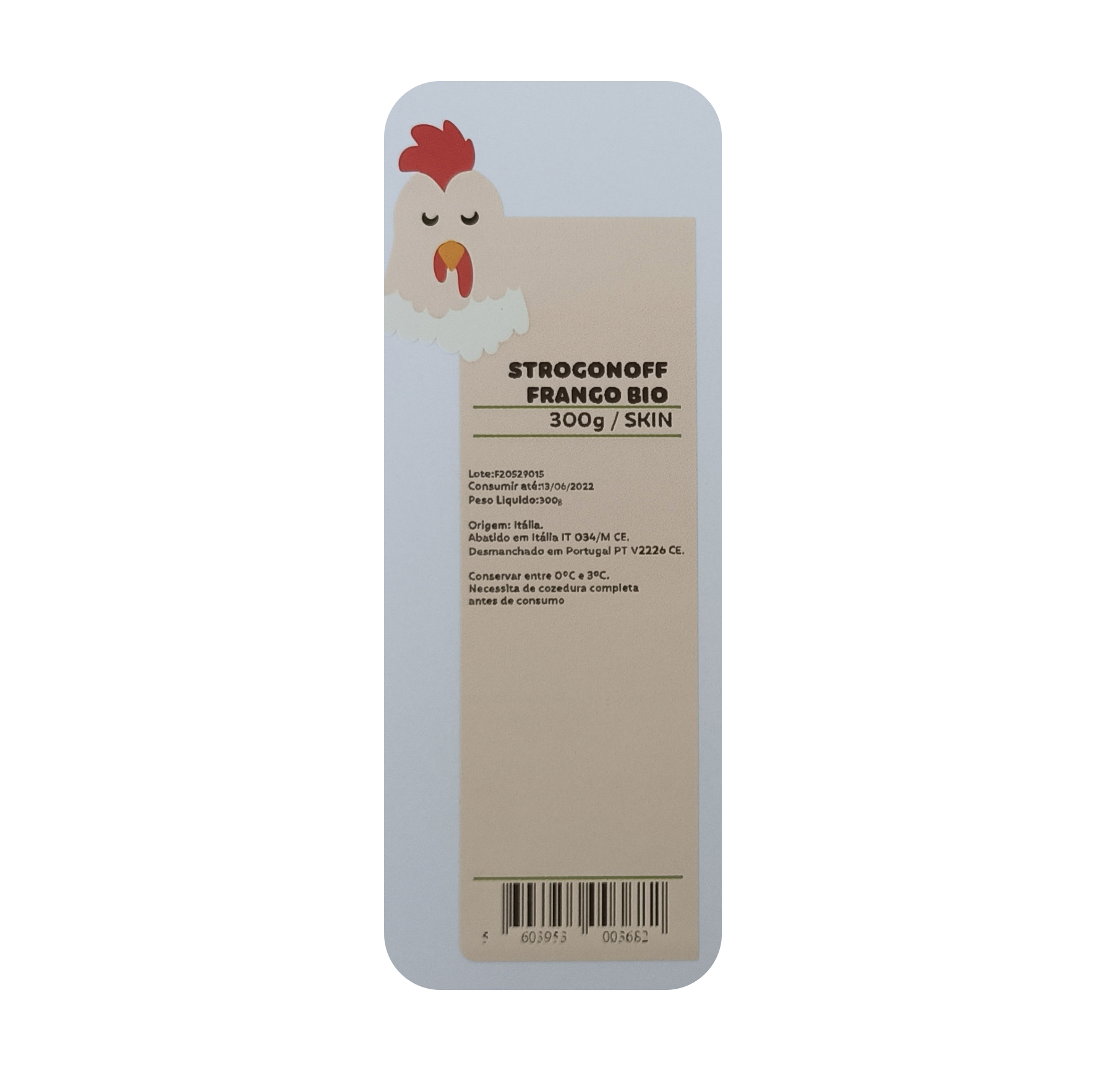 STROGONOFF FRANGO BIOLOGIC BIO 300G