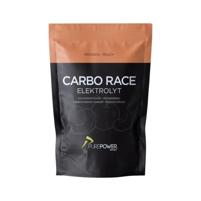 PurePower Unisex Energi-pulver Carbo Race Elektrolyt 1 kg. Peach Sort