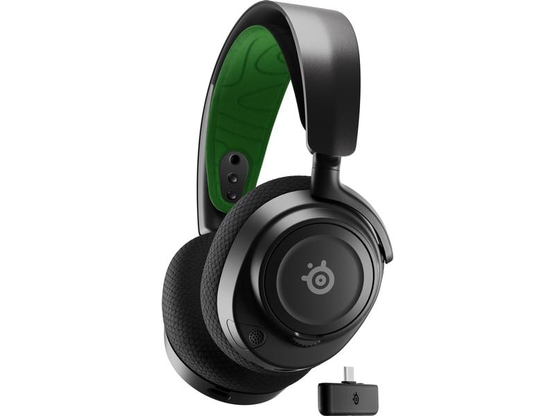 Steel Series Headset Arctis Nova 7X Grün/Schwarz Kabelloses Gaming-Headset mit Surround-Sound