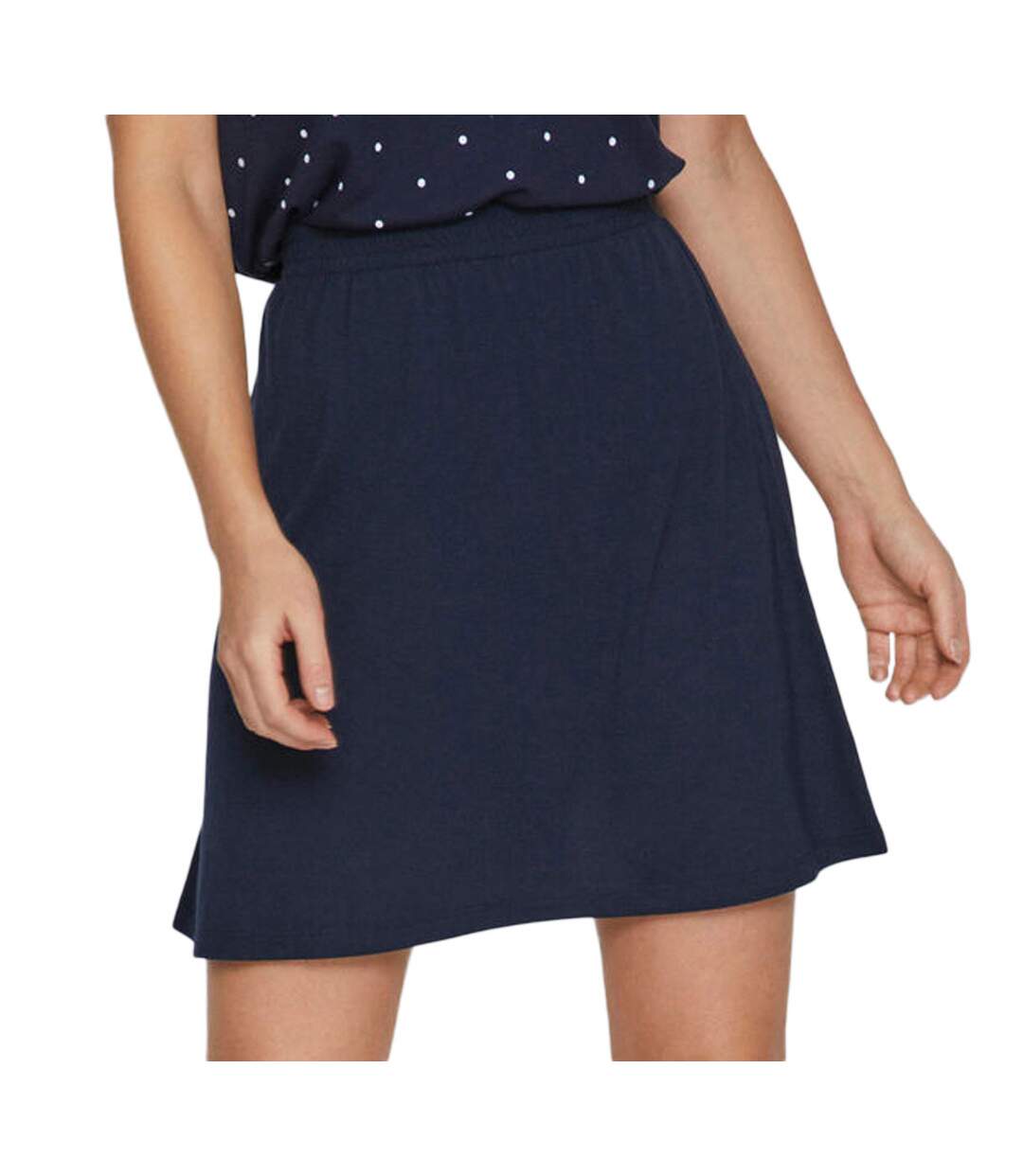 Jupe Marine Femme Vila Ney