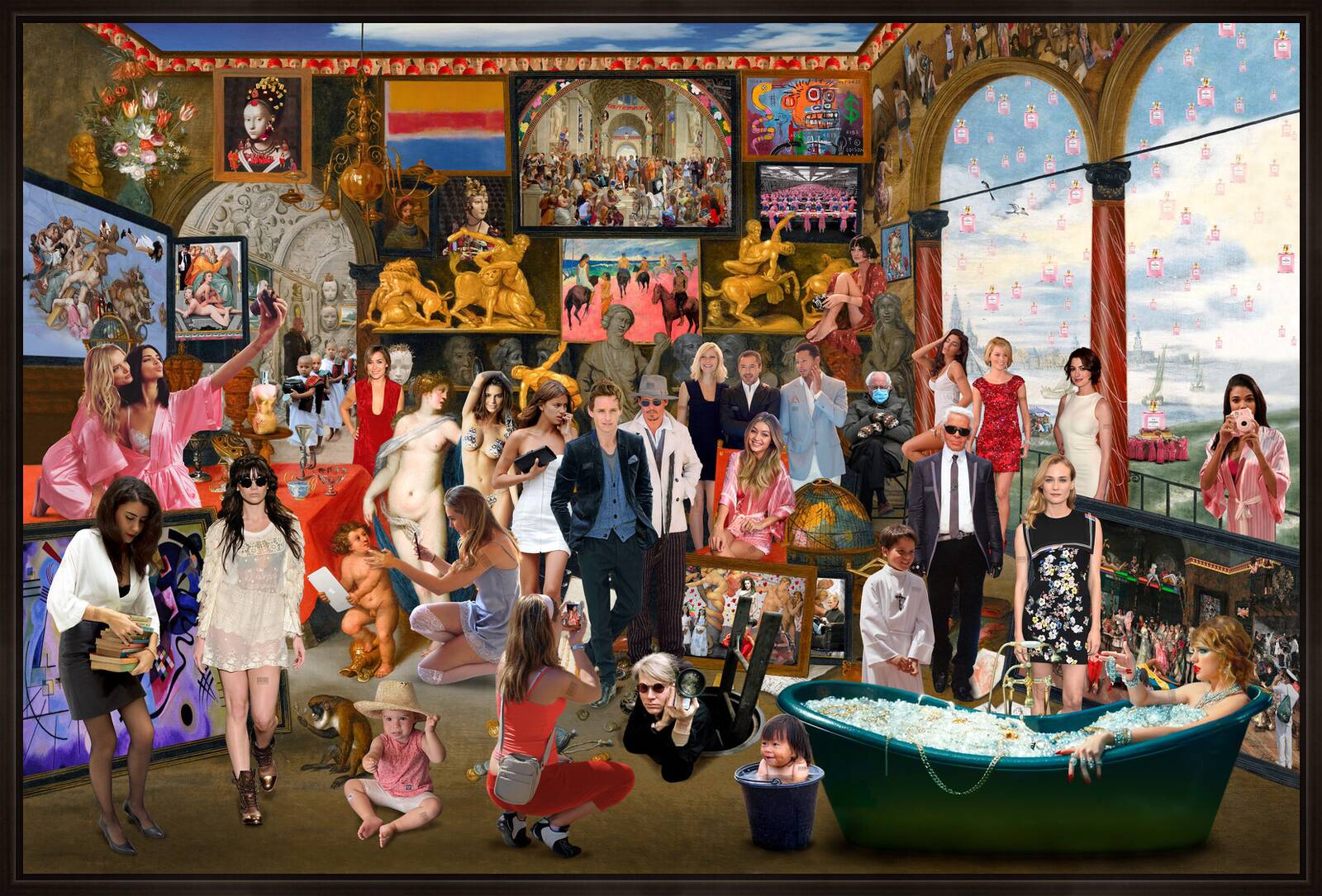 Study of Jan Brueghel the Jounger Kunstkammer with Venus, Brueghel by Lluis Barba Cantos - Limited Edition. Edition of: 100. Signed.