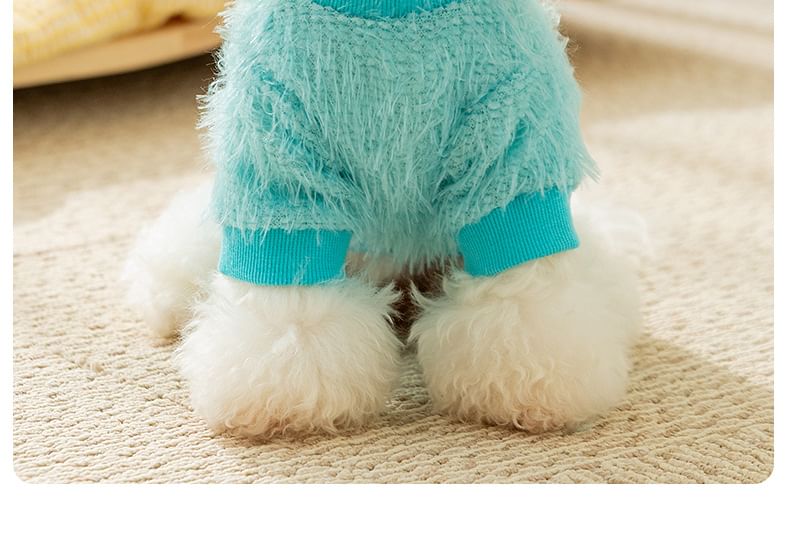 Cissilli - Geborduurd Chenille Pet Topje