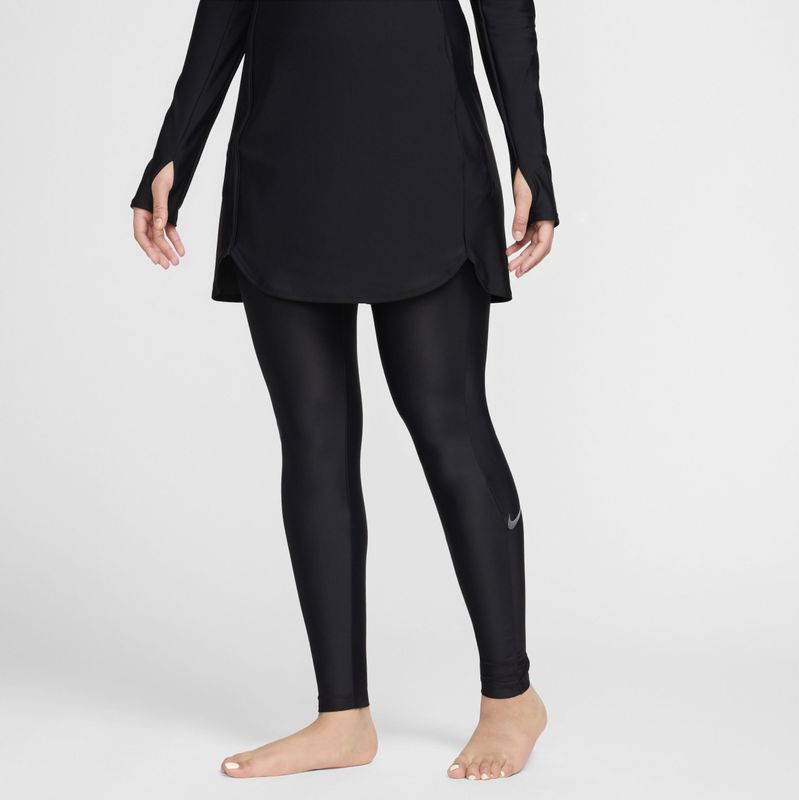 Nike Swim Victory aansluitende legging voor dames - Zwart