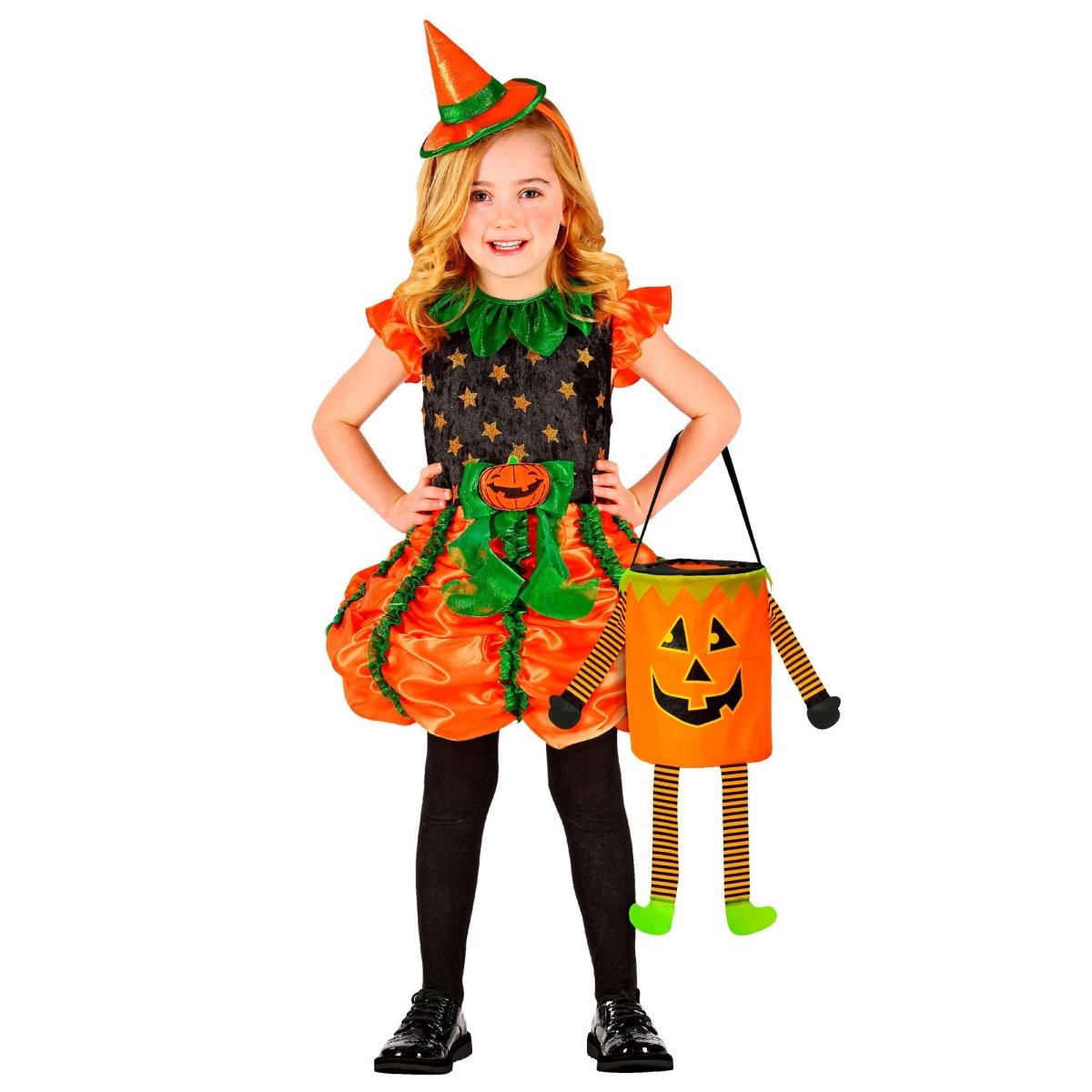 Halloween Tas Pompoen Met Armen En Benen