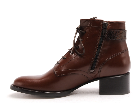 Muratti boots bottine talons femme abygael marron