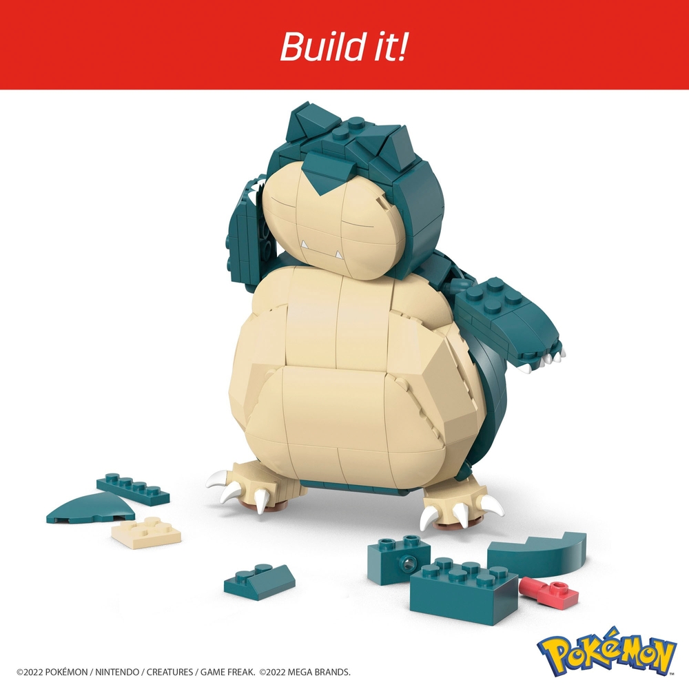 Mega Pokémon Relaxo Bauset