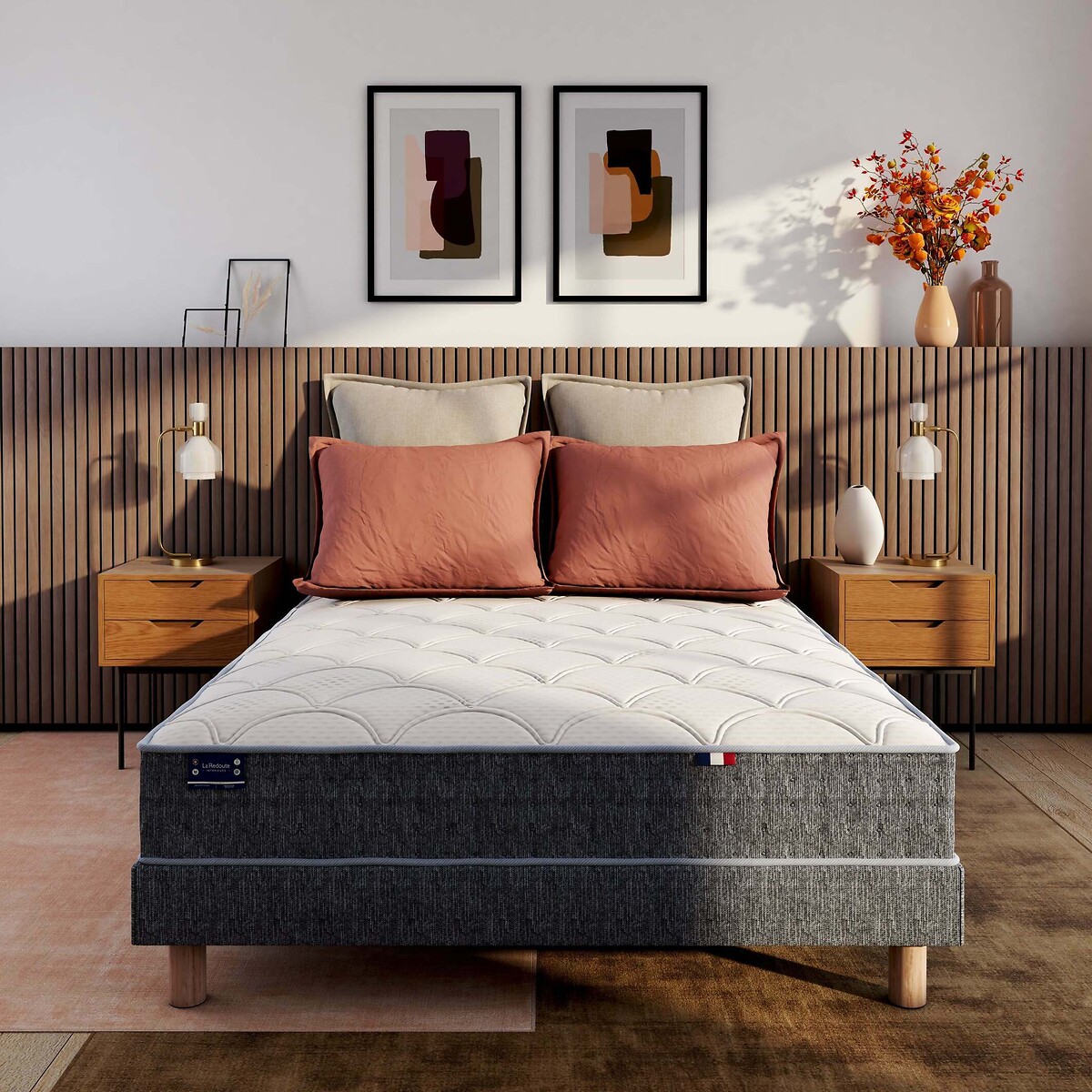 LA REDOUTE INTERIEURS<br>Colchão de espuma HR 20 cm, firme