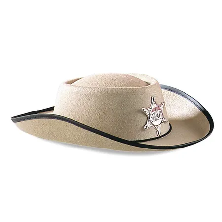Widmann Kinder Cowboyhut Sheriff, beige