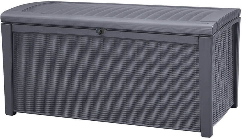 Keter Borneo opbergbox antraciet 129 x 70 x 62 cm