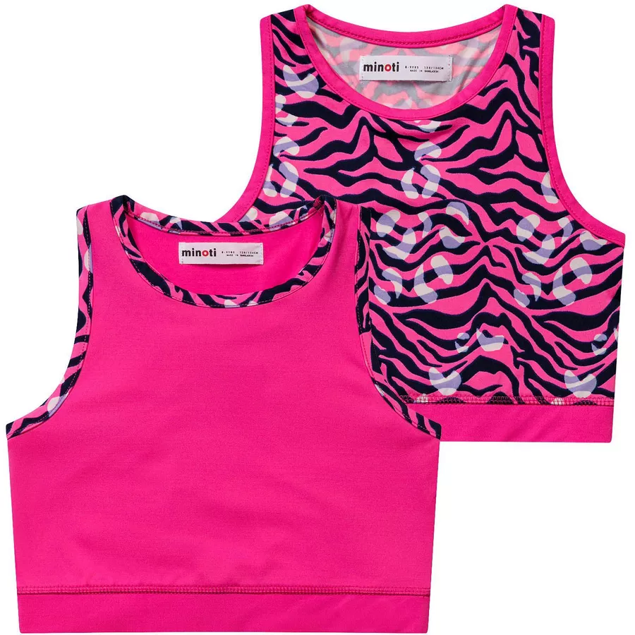 MINOTI 2er-Pack Sport-Top Rosa