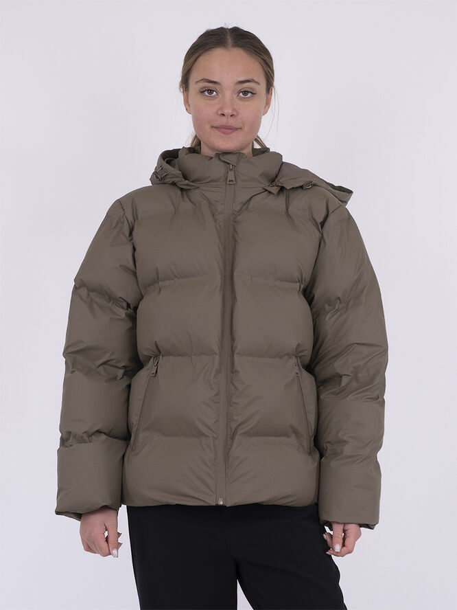 Neo Noir Fox C Water Repellent Puffer Jacket Dark taupe