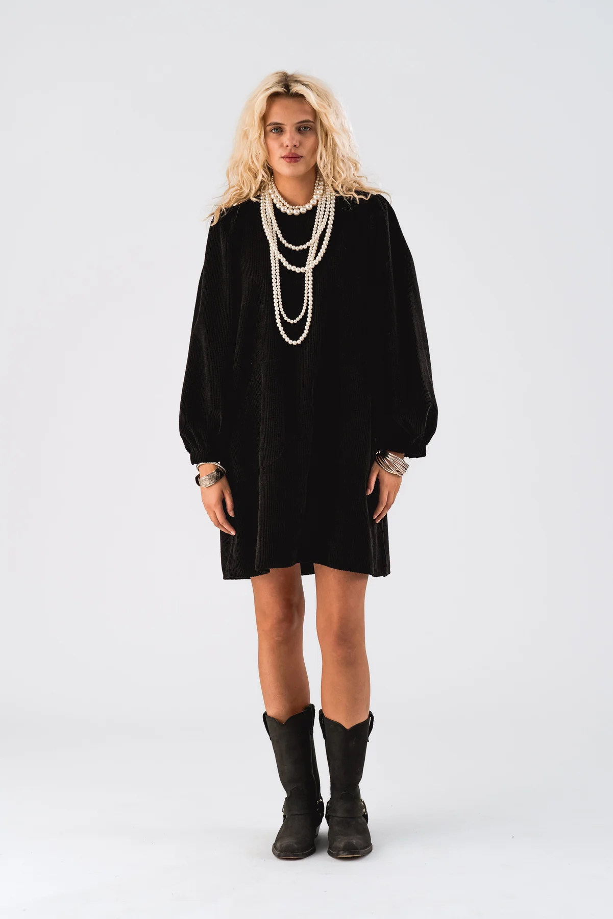 Lollys Laundry Carlall Short Dress Ls 99 black
