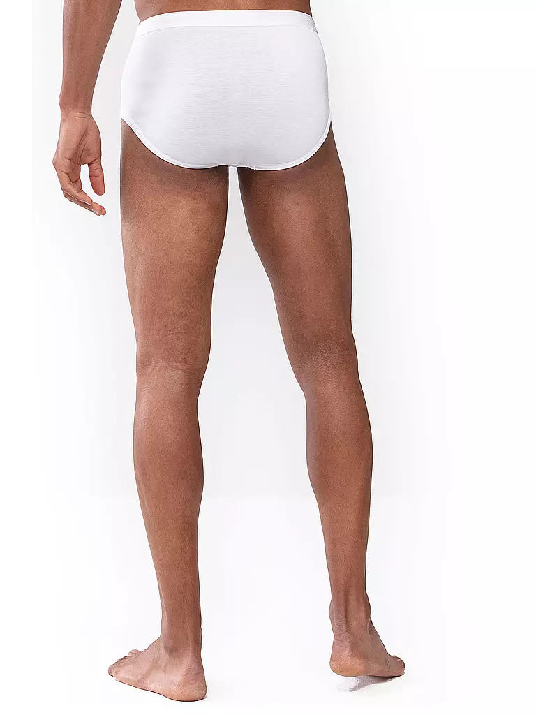 MEY Slip mit Eingriff weiss weiss