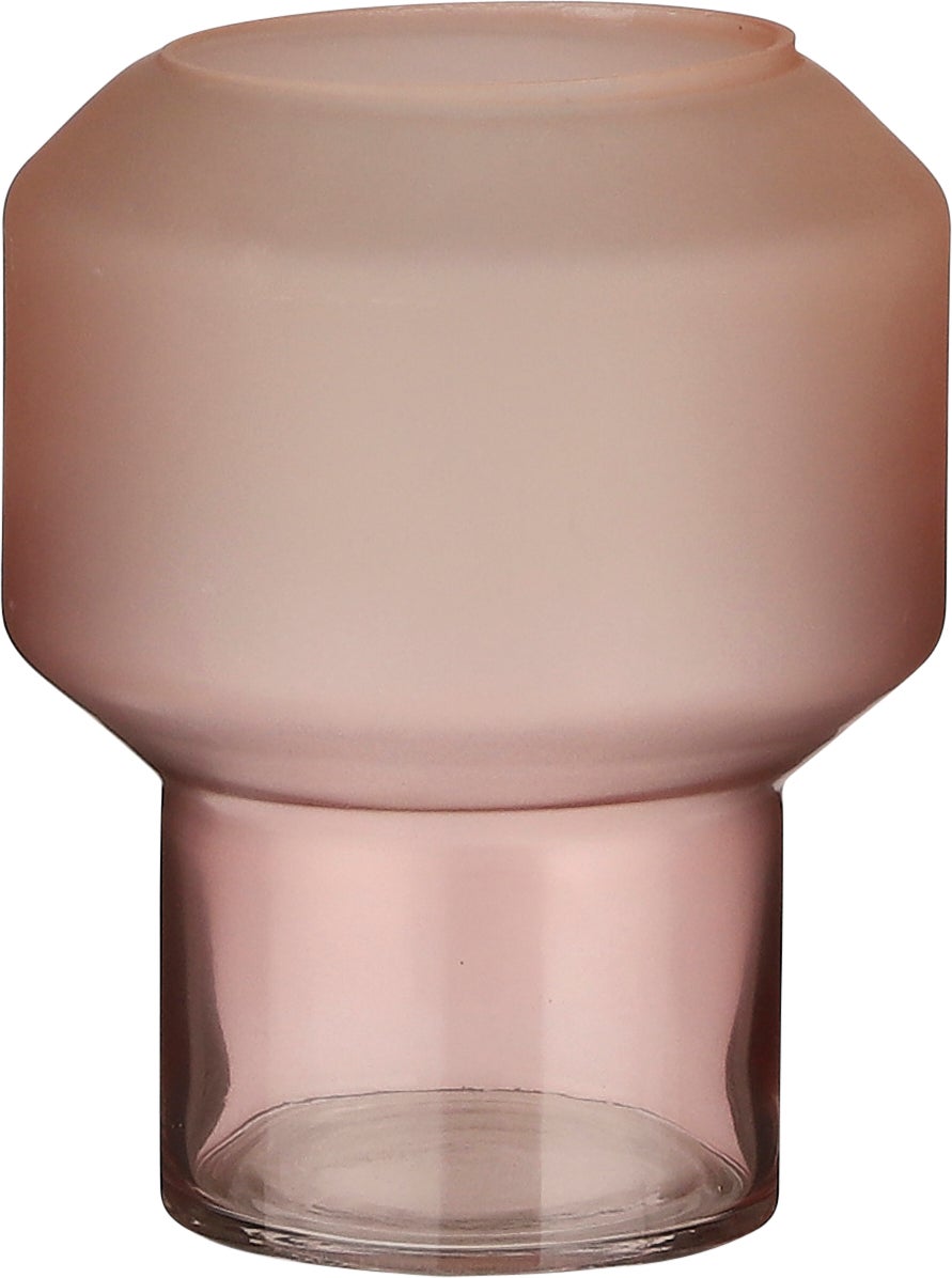 Mica Decorations vaas Umbria roze D 19,5 H 18,5 cm
