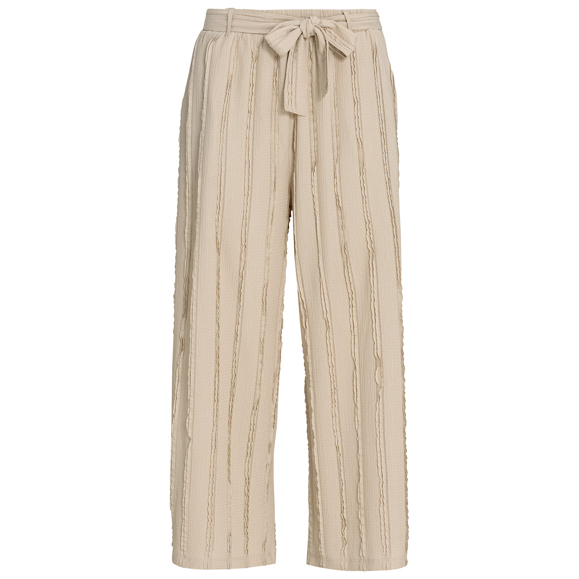 Gina Benotti Damen Culotte mit Strukturmuster beige