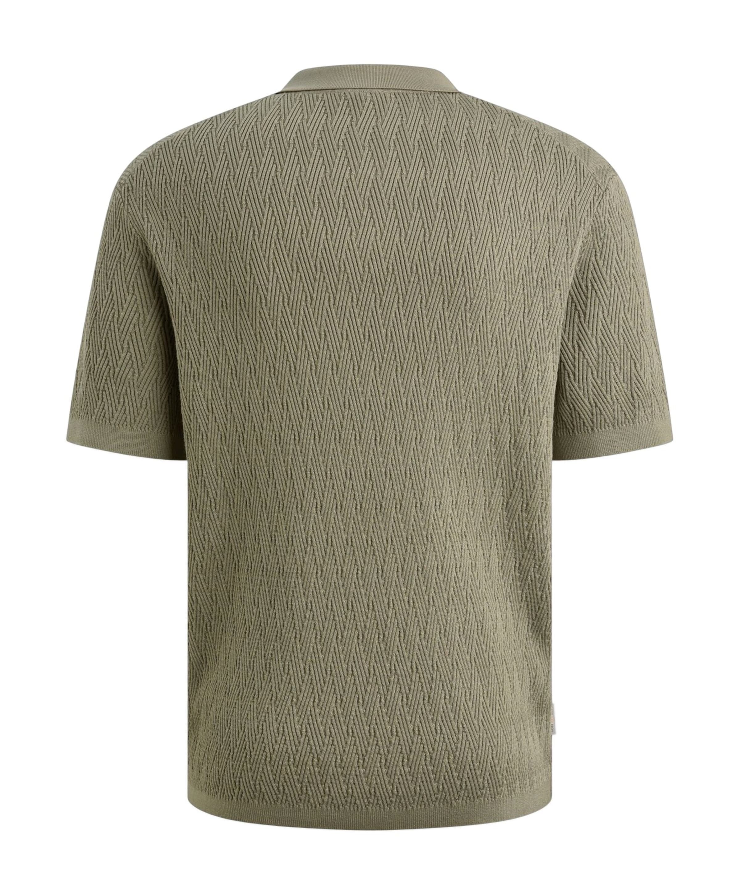 Cast Iron Heren polo groen