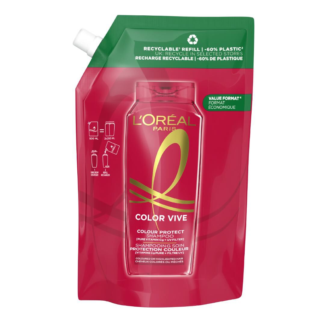 ELVIVE  Refill Champô Color Vive - 500ml