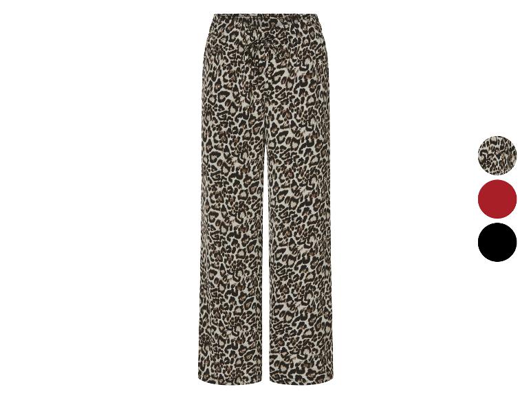 Dames broek satijnlook