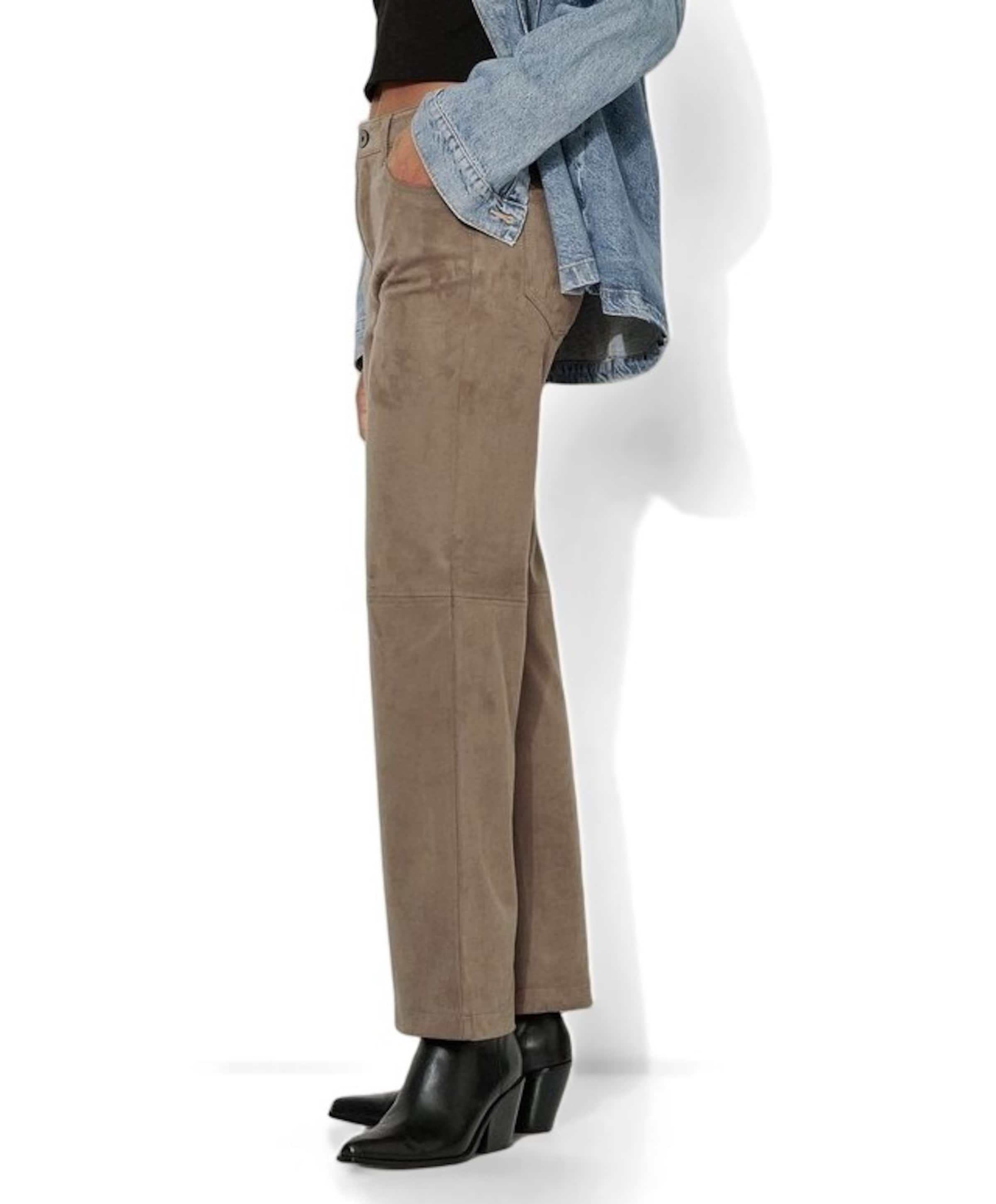 Rosner Audrey Straight Pocket dames broek beige