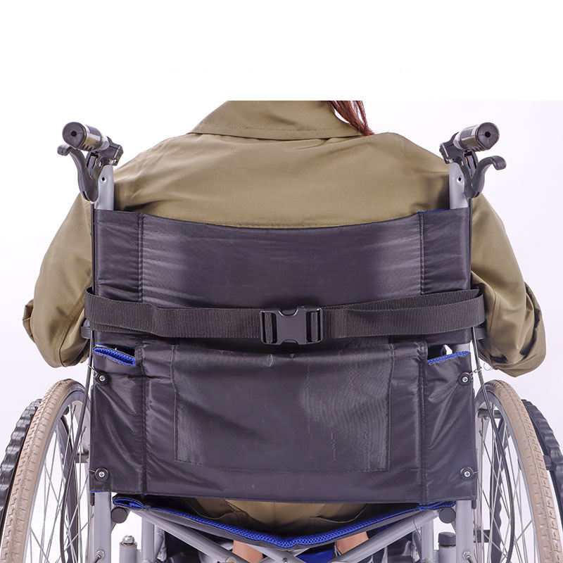(112x72cm) Wasserfeste Rollstuhl Outdoor Winter Decke Fleece Wärmesack für Rollstuhlfahrer - Blau