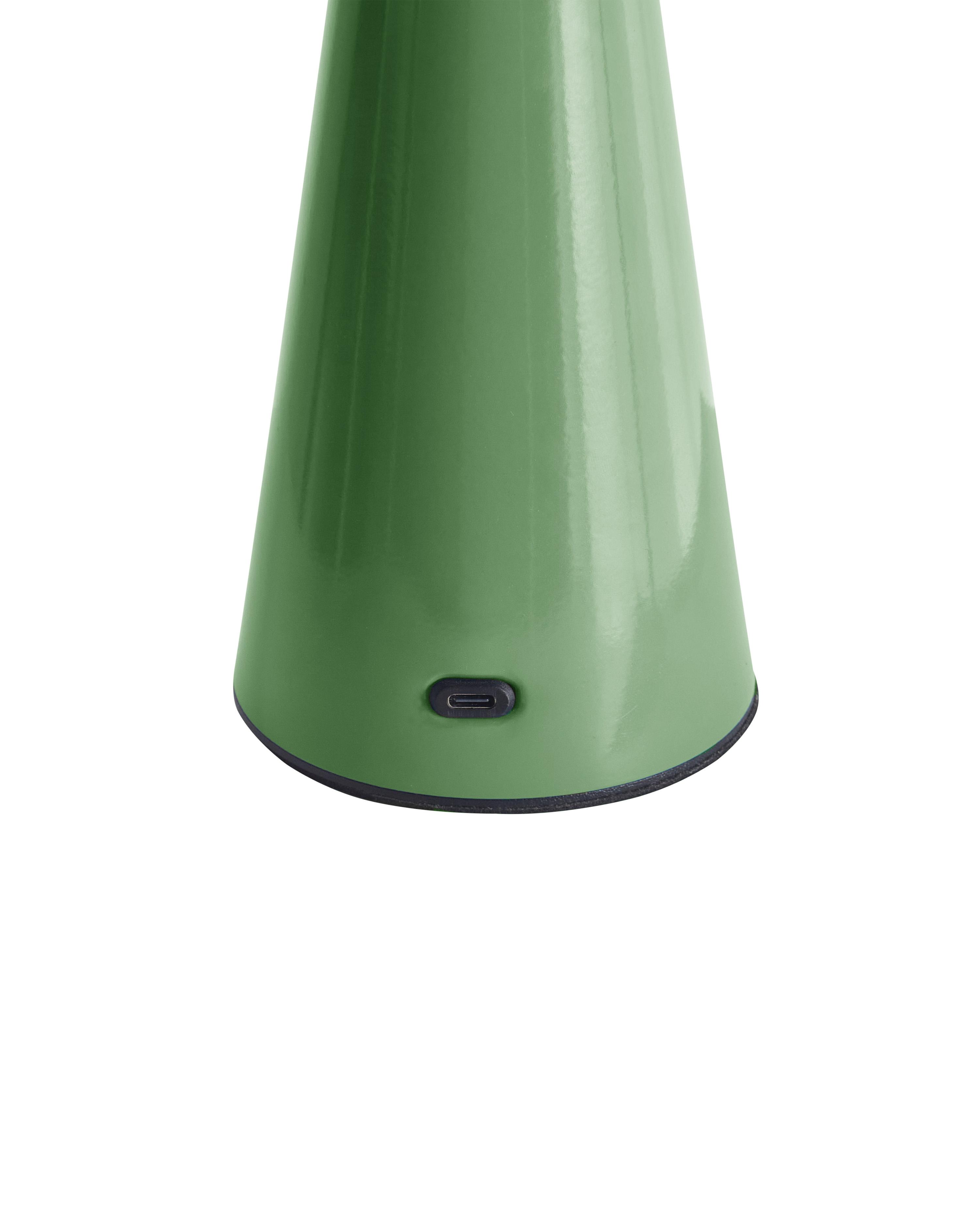 LED draadloze tafellamp APAYAO met dimmer Metaal Groen
