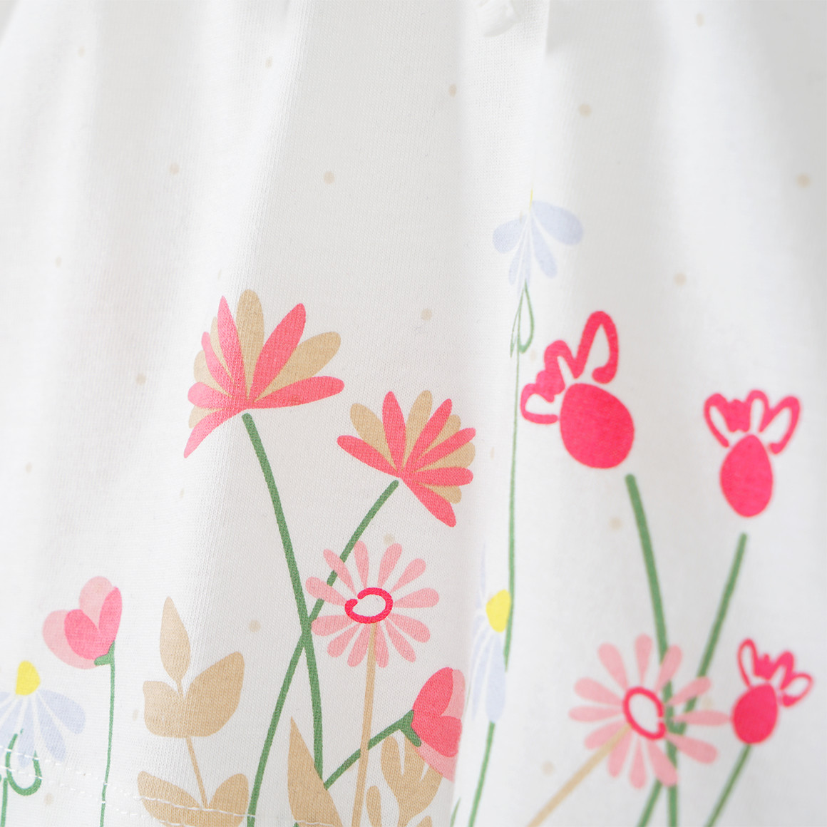 Topomini Baby Kleid und Leggings im Set weiss / dunkelgrau