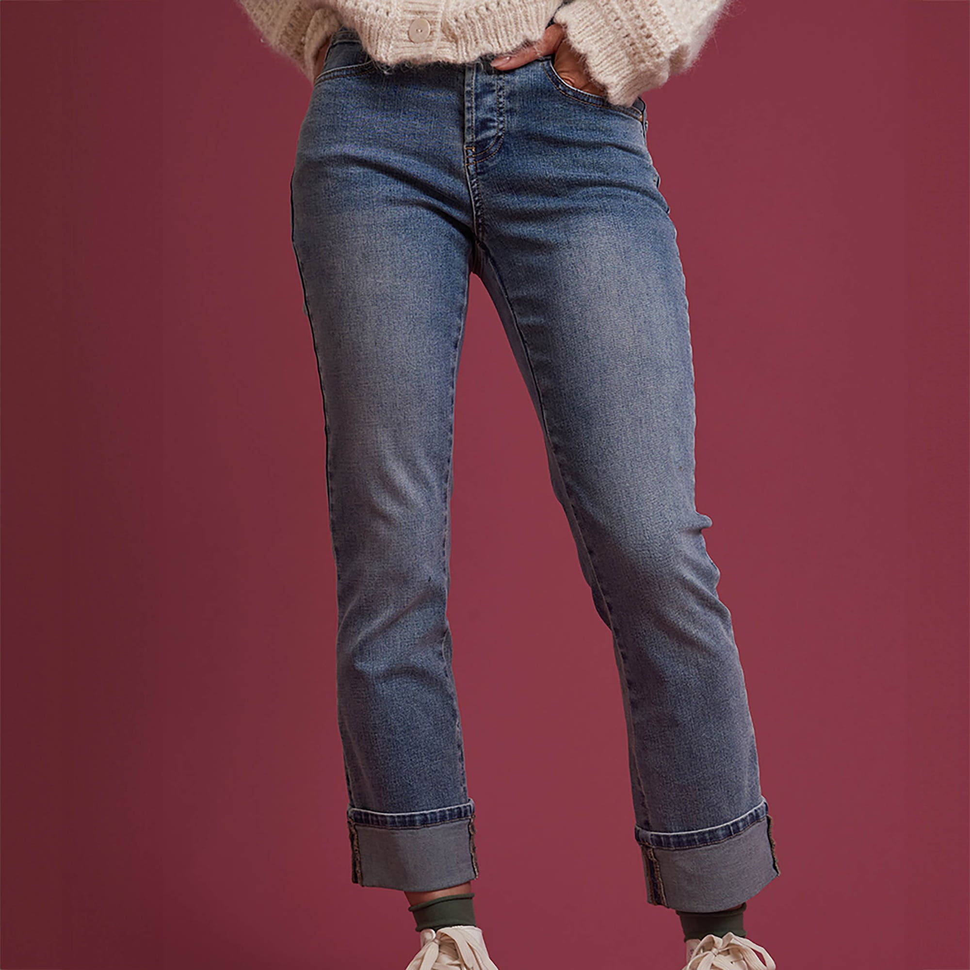 Jean Femme bleu