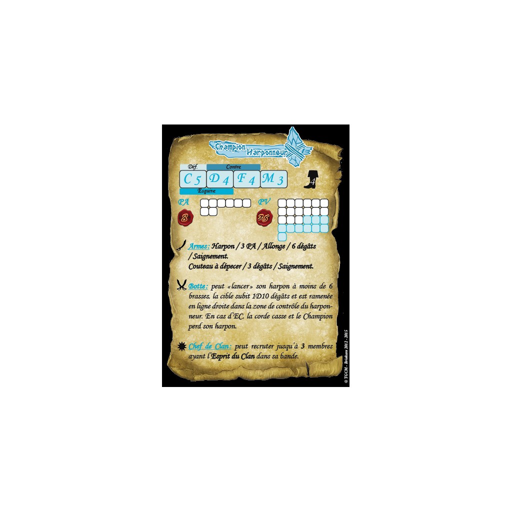 Briskars - Thuléens - Champion Harponneur