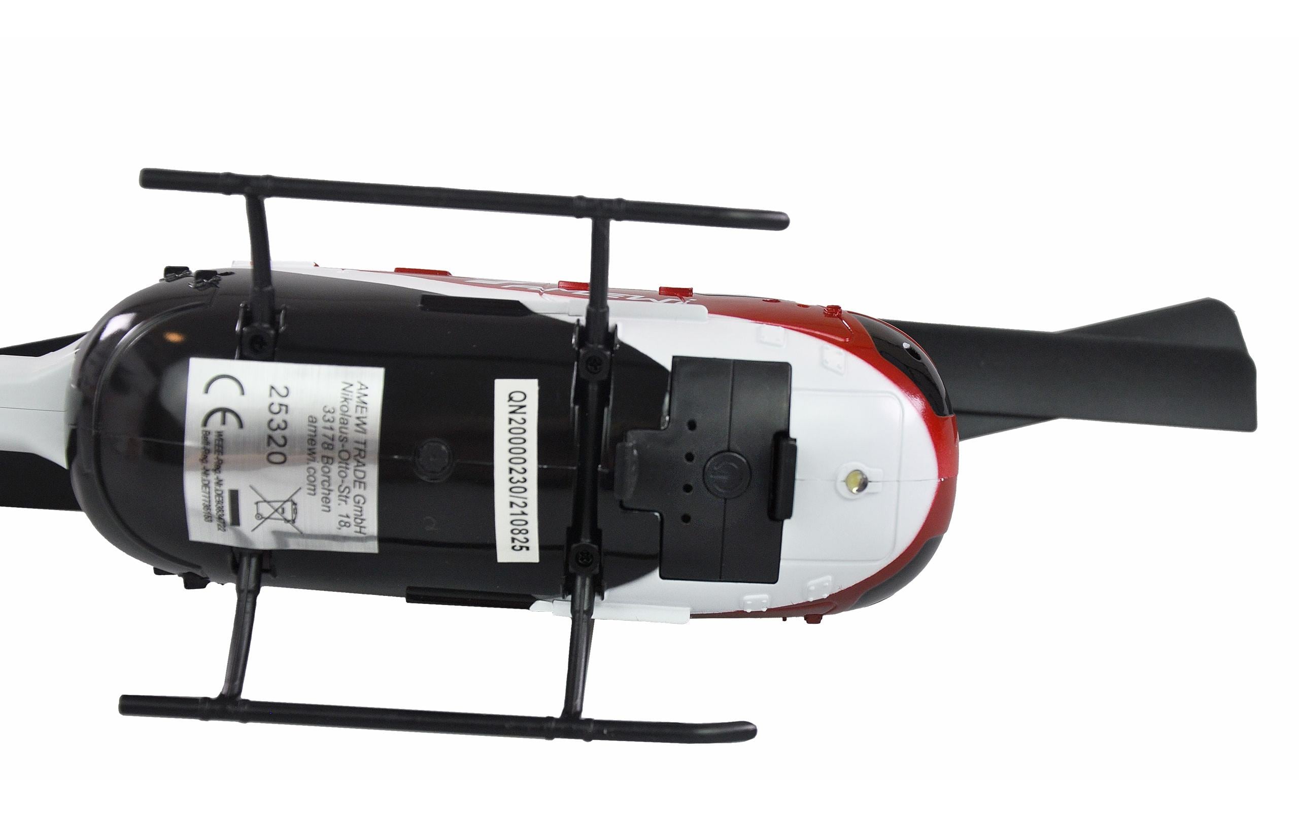 Helikopter AFX-105 X Rot, 4-Kanal RTF<br>Bo 105 Single-Rotor Heli für Einsteiger