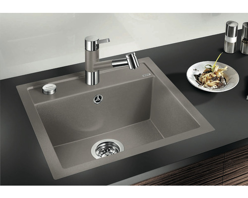 Blanco DALAGO 5-F spoelbak, 505 x 500 mm, zwart, 525872