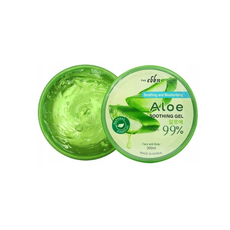 Das Ebbn Aloe Gesichts- und Körpergel 99% Aloe 300 ml