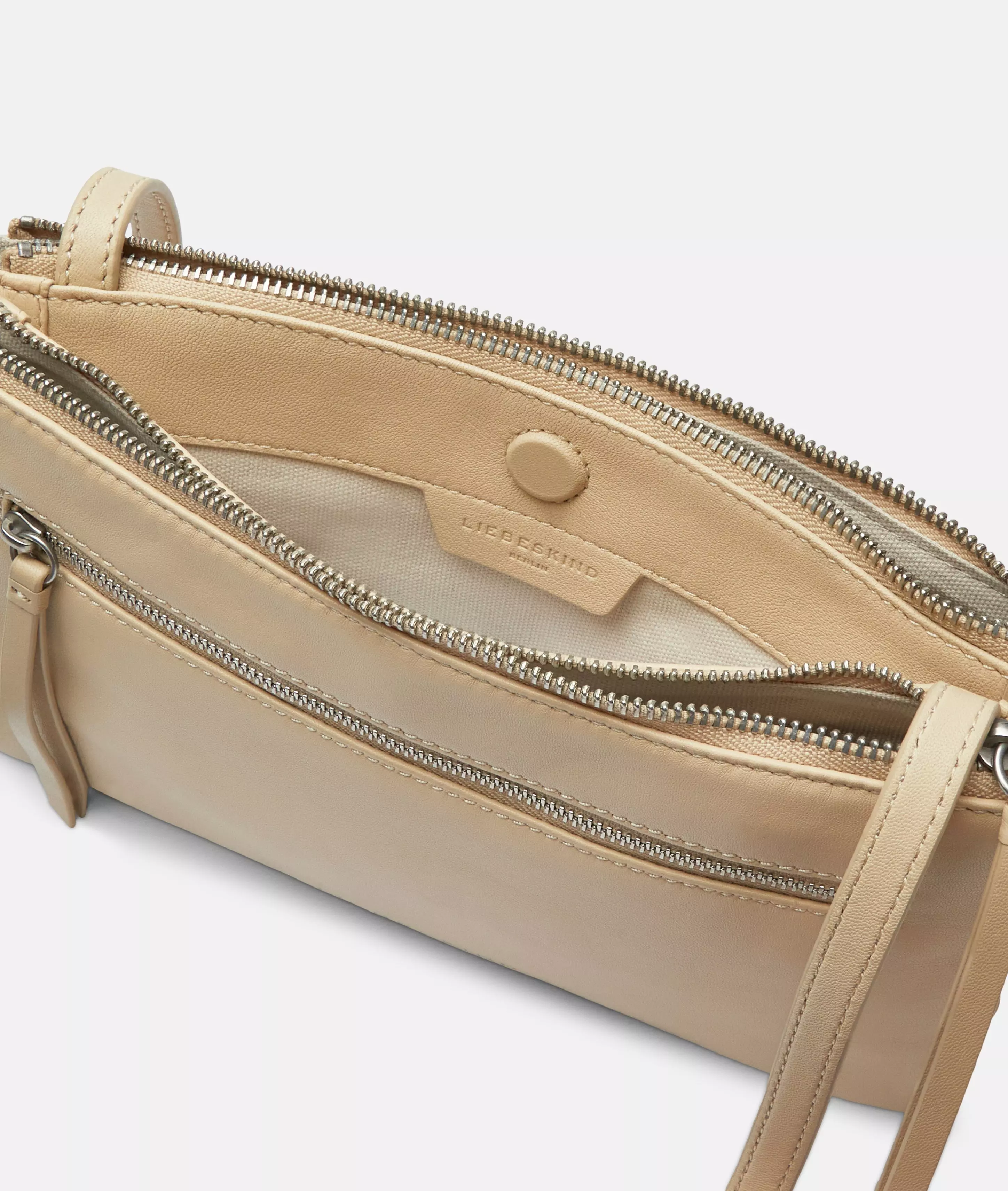 Crossbody Handy shoulder bag made from soft sheepskin