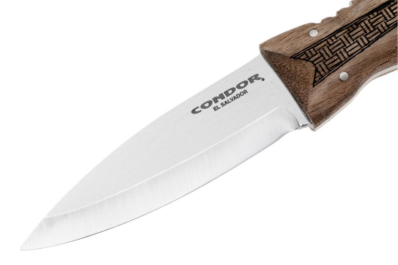 Condor Bushcot CTK1040-3.3WSK Satin 14C28N, Walnut, vaststaand mes