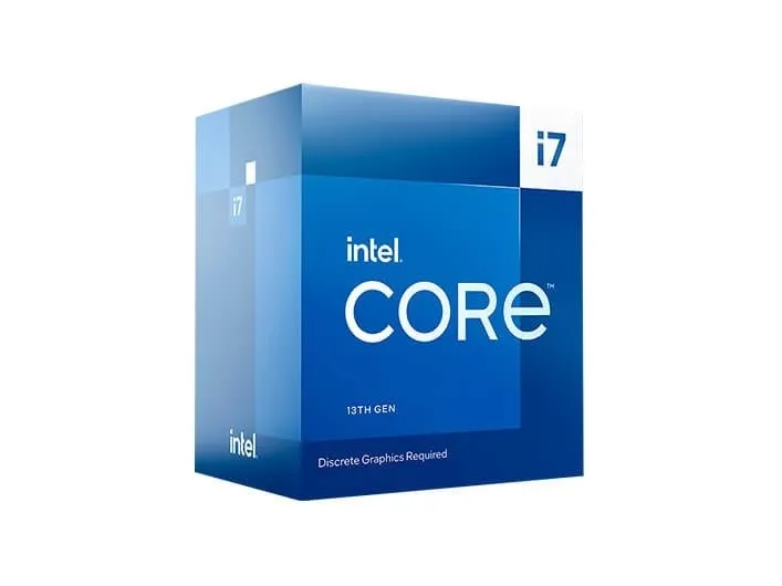 Intel Core i7 13700F - 2.1 GHz - 16-core - 24 tråde - 30 MB cache - FCLGA1700 Socket - Box