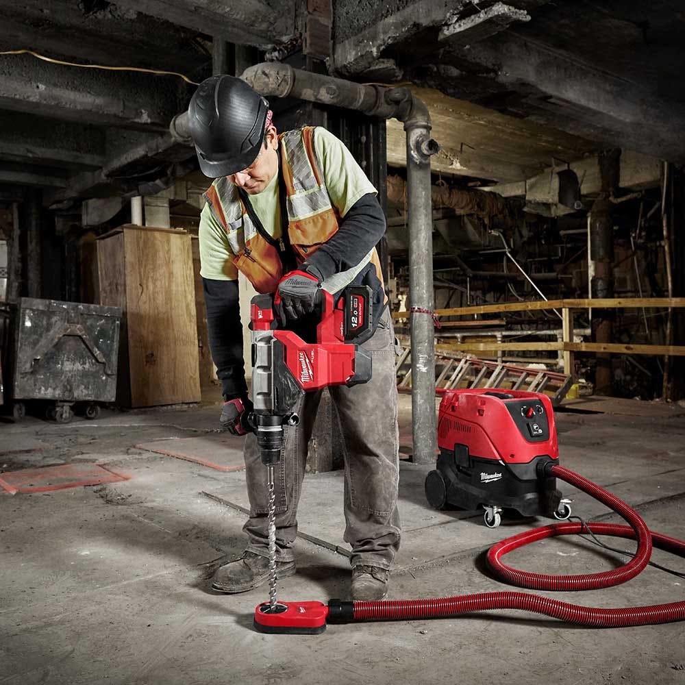MILWAUKEE 18V FUEL™ 2 x 12.0Ah 44mm SDS Max Rotary Hammer Kit M18FHM-122C