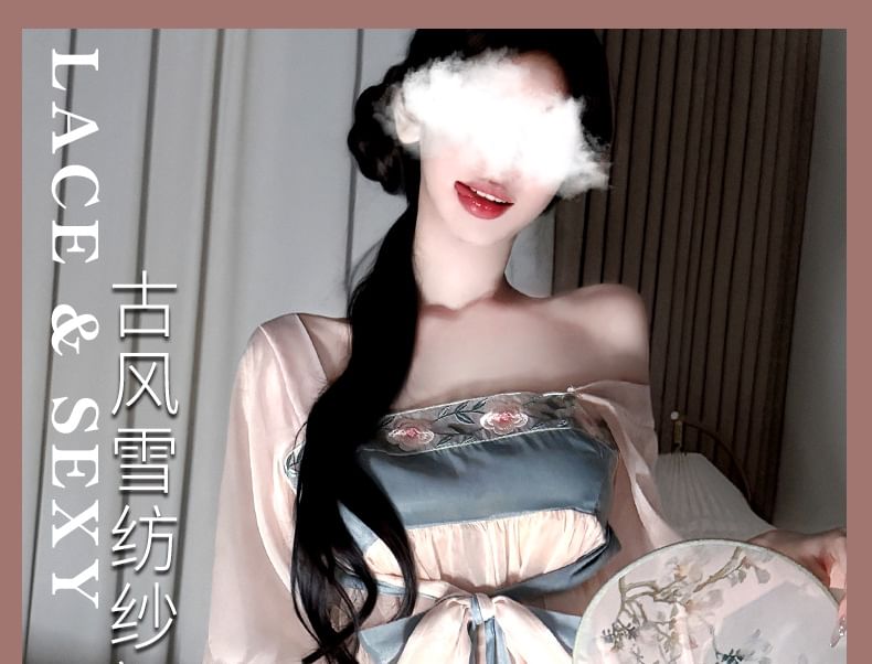 Candyiry - Traditionele Chinese lingerie-kostuumset