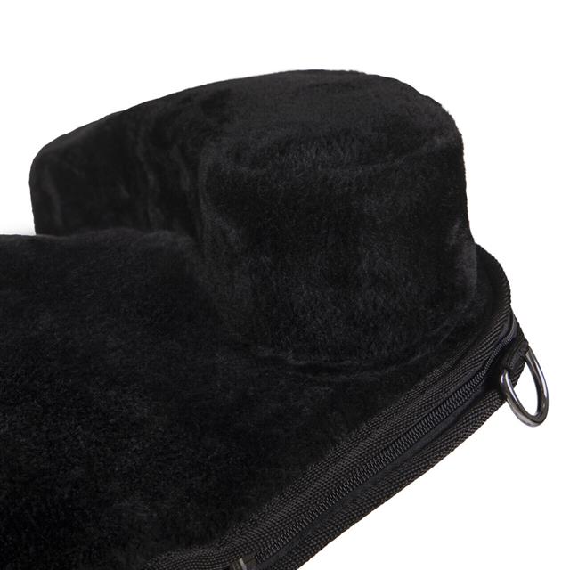Barebackpad QHP Super Soft Zwart-zwart