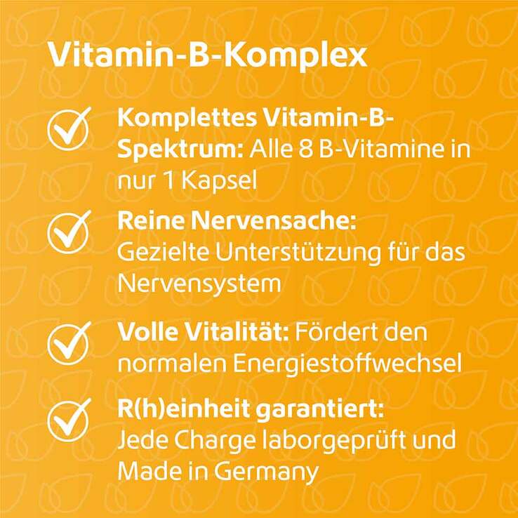 Vitamin B Komplex Kapseln, 120 St