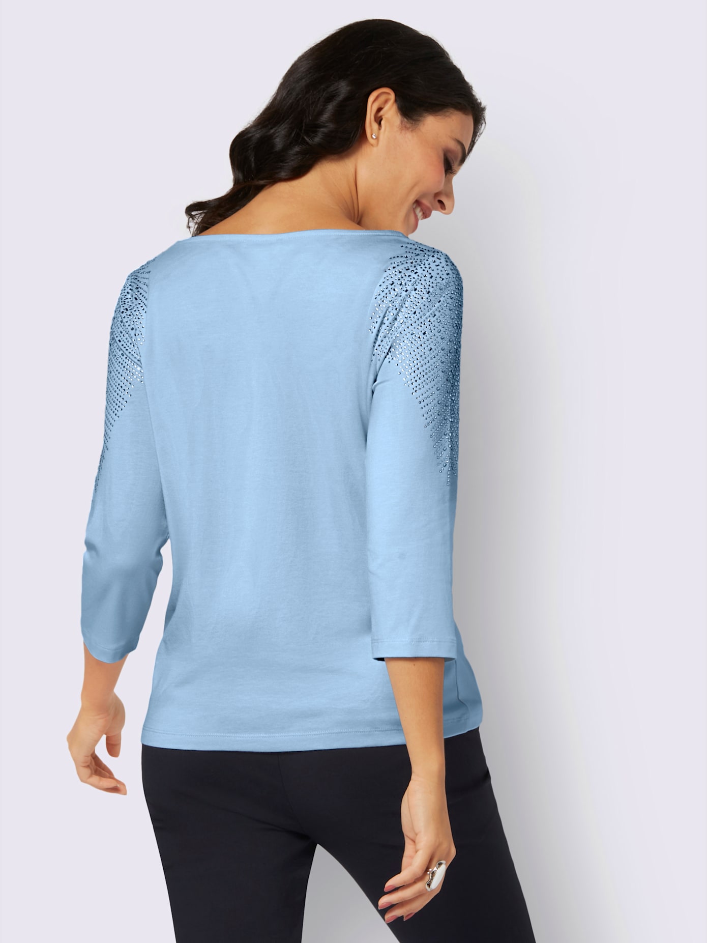 T-shirt jolies pierres brillantes fantaisie