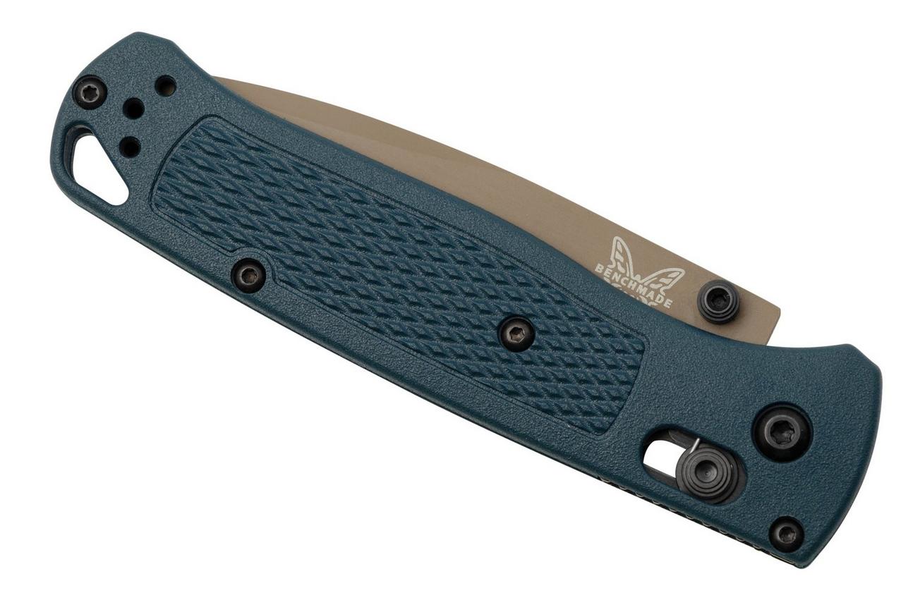 Benchmade Bugout 535FE-05 Crater Blue Grivory, Flat Dark Earth Cerakote zakmes
