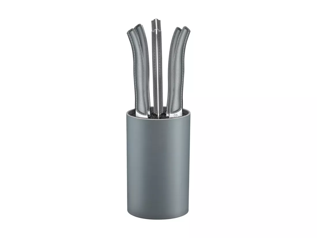 Sky - Bloc 6 couteaux steak Gris